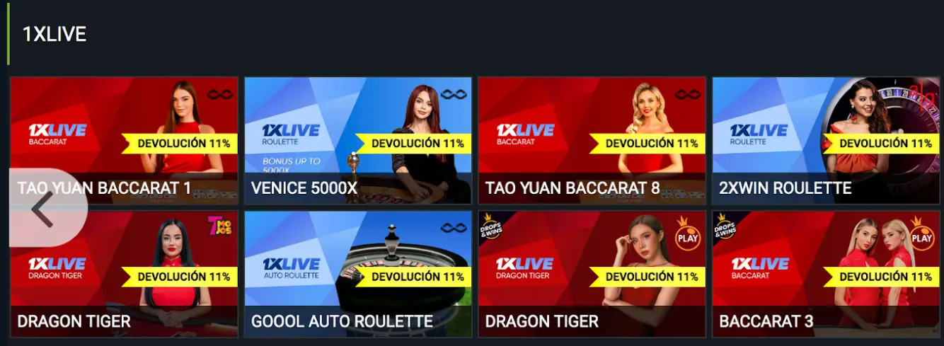 Casino en vivo