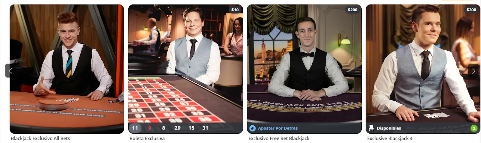 casino en vivo
